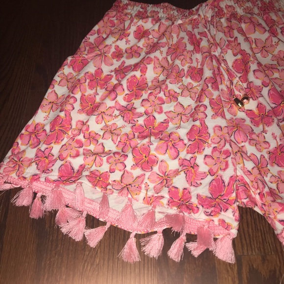 NWT • Simply Southern • Floral Tassel Shorts - Picture 3 of 7